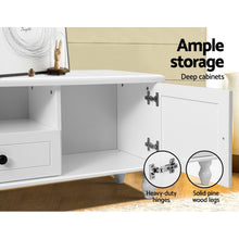 Load image into Gallery viewer, Artiss TV Cabinet Entertainment Unit 160cm White Kubi
