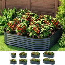 Load image into Gallery viewer, Green Fingers Garden Bed 9 In 1 Modular Planter Box Raised Container Galvanised
