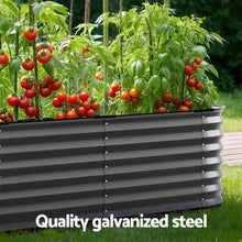 Load image into Gallery viewer, Green Fingers Garden Bed 9 In 1 Modular Planter Box Raised Container Galvanised
