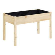 Load image into Gallery viewer, Green Fingers Garden Bed Elevated 120x60x80cm Wooden Planter Box Raised Container
