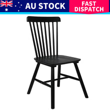 Load image into Gallery viewer, Levede 6x Dining Chairs Kitchen Winsor Black-1975420350149824520
