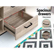Load image into Gallery viewer, Artiss TV Cabinet Entertainment Unit 132cm Pine Tania - The White Mall
