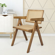 Load image into Gallery viewer, Levede 8x Dining Chair Solid Wood Rattan-1975420360182599686
