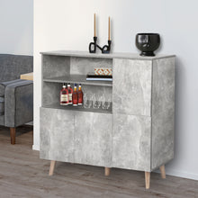 Load image into Gallery viewer, Levede Buffet Sideboard Storage Cabinet Grey-1975420493922177031
