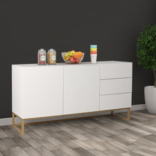 Load image into Gallery viewer, Levede Buffet Sideboard Storage Cabinet White-1975420495406960647
