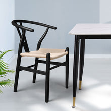 Load image into Gallery viewer, Levede 2x Dining Chairs Wooden Hans Black-1975420492953292807
