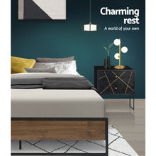 Load image into Gallery viewer, Artiss Bed Frame Metal Bed Frame Bed Base OSLO - Queen
