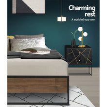 Load image into Gallery viewer, Artiss Bed Frame Metal Bed Frame Bed Base OSLO - Single - The White Mall
