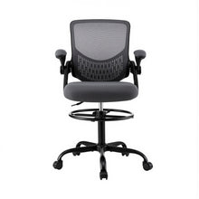 Load image into Gallery viewer, Artiss Office Chair Drafting Chairs Stool Computer Desk Studios Mesh Grey
