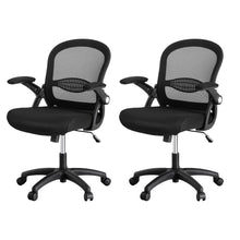 Load image into Gallery viewer, Artiss 2x Mesh Office Chair Computer Gaming Desk Chairs Work Study Mid Back
