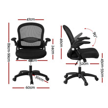 Load image into Gallery viewer, Artiss 2x Mesh Office Chair Computer Gaming Desk Chairs Work Study Mid Back
