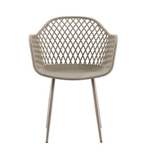 Load image into Gallery viewer, Gardeon 4PC Outdoor Dining Chairs PP Lounge Chair Patio Furniture Garden Coffee
