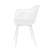 Load image into Gallery viewer, Gardeon 4PC Outdoor Dining Chairs PP Lounge Chair Patio Furniture Garden White
