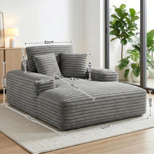 Load image into Gallery viewer, Artiss Sofa Bed Lounge Chair Recliner Couch Reading Chairs Sleeper Cloud Sofas - The White Mall
