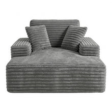 Load image into Gallery viewer, Artiss Sofa Bed Lounge Chair Recliner Couch Reading Chairs Sleeper Cloud Sofas - The White Mall
