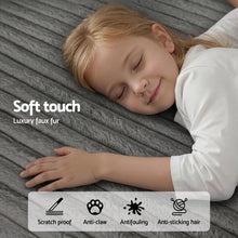 Load image into Gallery viewer, Artiss Sofa Bed Lounge Chair Recliner Couch Reading Chairs Sleeper Cloud Sofas - The White Mall
