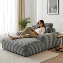 Load image into Gallery viewer, Artiss Sofa Bed Lounge Chair Recliner Couch Reading Chairs Sleeper Cloud Sofas - The White Mall
