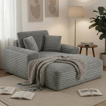 Load image into Gallery viewer, Artiss Sofa Bed Lounge Chair Recliner Couch Reading Chairs Sleeper Cloud Sofas - The White Mall

