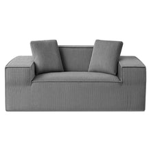 Load image into Gallery viewer, Artiss 2 Seater Sofa Loveseat Sofas Bed Couch No Assembly Corduroy Small Couches Apartement - The White Mall
