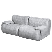Load image into Gallery viewer, Artiss 2 Seater Sofa Modular Sectional Sofas Couch Bed No Assembly Living Room Grey - The White Mall
