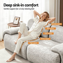 Load image into Gallery viewer, Artiss 2 Seater Sofa Modular Sectional Sofas Couch Bed No Assembly Living Room Grey - The White Mall
