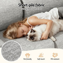 Load image into Gallery viewer, Artiss 2 Seater Sofa Modular Sectional Sofas Couch Bed No Assembly Living Room Grey - The White Mall
