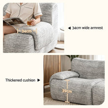 Load image into Gallery viewer, Artiss 2 Seater Sofa Modular Sectional Sofas Couch Bed No Assembly Living Room Grey - The White Mall
