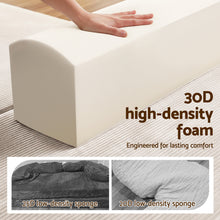 Load image into Gallery viewer, Artiss Convertible Folding Sofa Bed 30D High - Density Foam Boneless Couch with Corduroy Sleeper Couch Lounger for Living Room Beign - The White Mall
