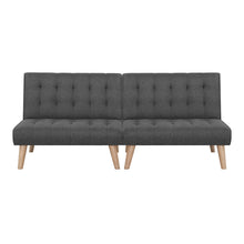 Load image into Gallery viewer, Artiss 2x Sofa Bed Couch Single Seater Fabric Grey - The White Mall
