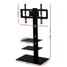 Load image into Gallery viewer, Artiss TV Stand Mount Bracket for 32"-70" LED LCD 3 Tiers Storage Floor Shelf
