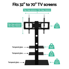 Load image into Gallery viewer, Artiss TV Stand Mount Bracket for 32"-70" LED LCD 3 Tiers Storage Floor Shelf
