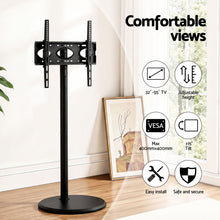 Load image into Gallery viewer, Artiss 32-55 Inch Mobile TV Stand with Wheels Height &amp; Tilt Adjustable Floor Mount

