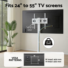 Load image into Gallery viewer, Artiss TV Stand 24-55" Swivel Height Adjustable Floor Mount for TVs
