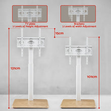 Load image into Gallery viewer, Artiss TV Stand 24-55" Swivel Height Adjustable Floor Mount for TVs
