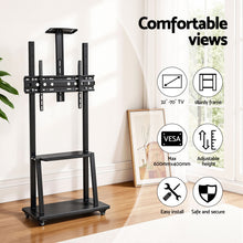 Load image into Gallery viewer, Artiss TV Stand 32-70" Universal Mobile Adjustable Height TV Stand with Wheels
