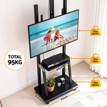 Load image into Gallery viewer, Artiss TV Stand 32-70" Universal Mobile Adjustable Height TV Stand with Wheels
