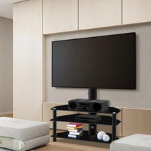 Load image into Gallery viewer, Artiss TV Stand Mount Bracket for 32"-60" LED LCD 3 Tiers Storage Floor Shelf
