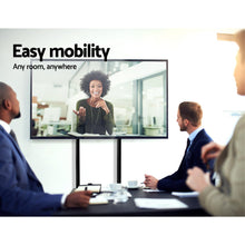 Load image into Gallery viewer, Artiss Mobile TV Stand for 32"-65" TVs Mount Bracket Portable Shelf Trolley Cart
