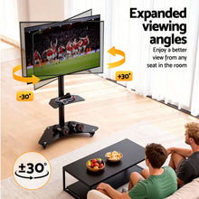Load image into Gallery viewer, Artiss 40-100" TV Stand Mount Bracket Universal Adjustable Height with Wheels
