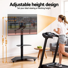 Load image into Gallery viewer, Artiss 40-100" TV Stand Mount Bracket Universal Adjustable Height with Wheels
