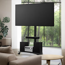 Load image into Gallery viewer, Artiss Mobile TV Stand for 32"-70" TVs Mount Bracket Portable Solid Trolley Cart
