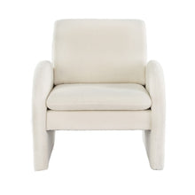 Load image into Gallery viewer, Artiss Armchair Accent Chair Lounge Tub Sofa Couch Curved Arm Seat Boucle White
