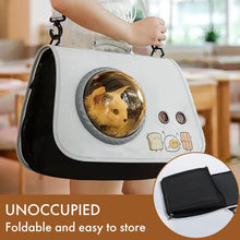 Load image into Gallery viewer, pet products Printed Space Capsule Cat Bag, Large Capacity Crossbody Dog Bag, Universal Pet Bag for All Seasons
