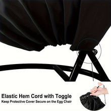 Load image into Gallery viewer, Heavy-Duty Hanging Egg Chair Cover with Zipper Closure
