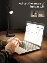 Load image into Gallery viewer, Cordless Table Lamps, Battery Operated Portable Table Light with Magnetic Adjustable Angle Head, 5000mAh Rechargeable Lamp with CCT Dimming for Patio Party Restaurant Dining Home 2 Packs
