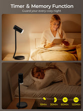 Load image into Gallery viewer, Cordless Table Lamps, Battery Operated Portable Table Light with Magnetic Adjustable Angle Head, 5000mAh Rechargeable Lamp with CCT Dimming for Patio Party Restaurant Dining Home 2 Packs
