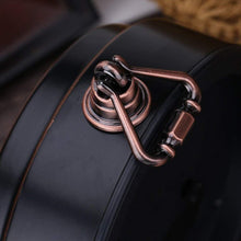 Load image into Gallery viewer, Vintage Analog Alarm Clock, 5 inch Small Silent Desk Clock with Night Light, Battery Operated for Table, Bedroom, Bedside, Living Room, Gift Clock (Flower)
