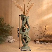 Load image into Gallery viewer, 3D-printed vases: Unique and personalized items to decorate dining tables. White.
