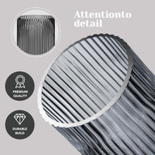 Load image into Gallery viewer, Flower Vase 7.6 Inch Grey Thickened Glass Vase for Lego Flowers,Bookshelf,Dinner Table,Office Desktop,Meeting Room,Bathroom,Countertop,Home Christmas Day Decorati
