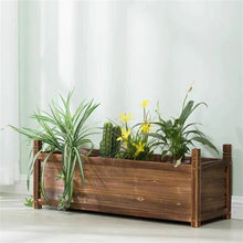 Load image into Gallery viewer, Medium Raised Garden Bed 60x30x33cm Wooden Planter Box
